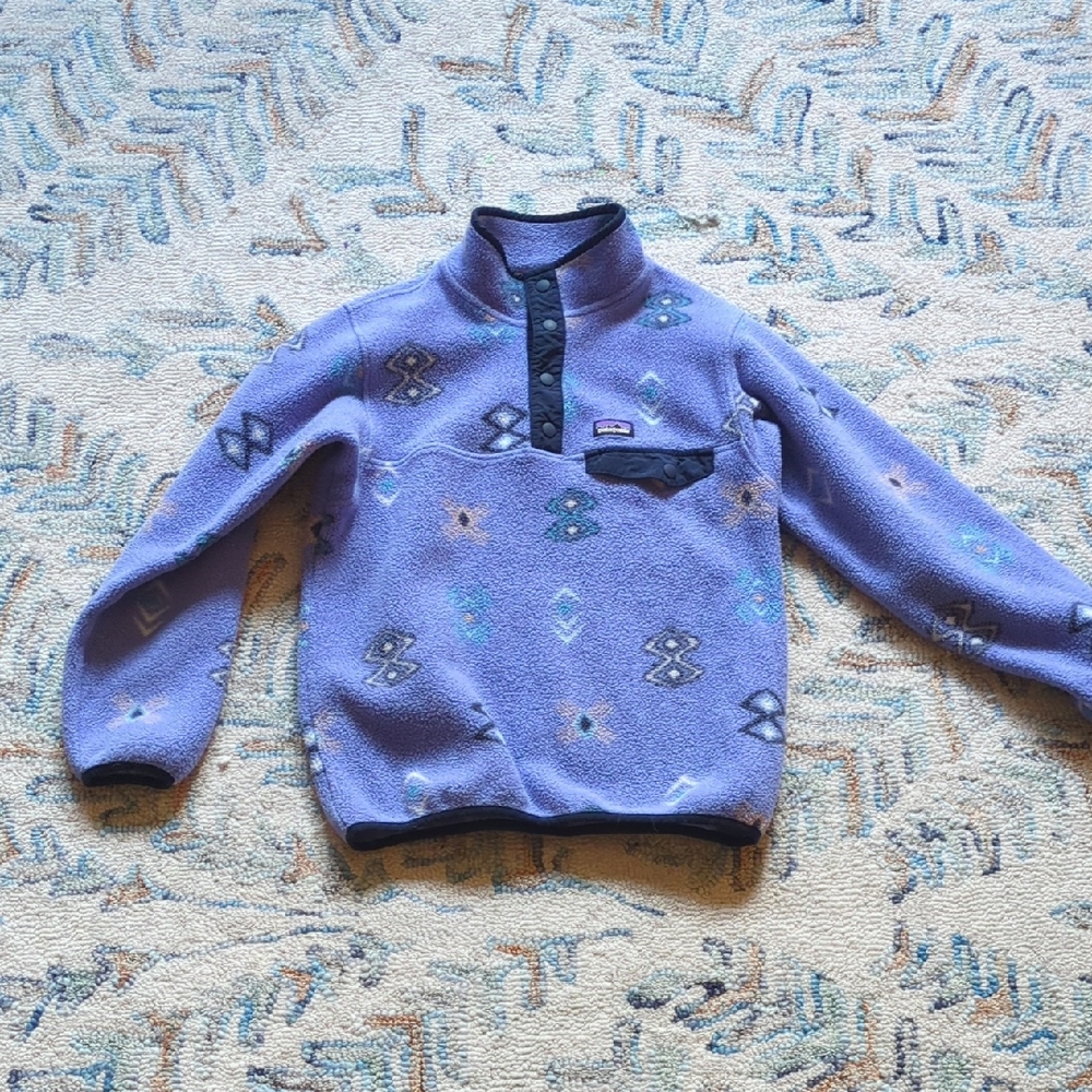 Patagonia Synchilla Lavender Fleece Pullover